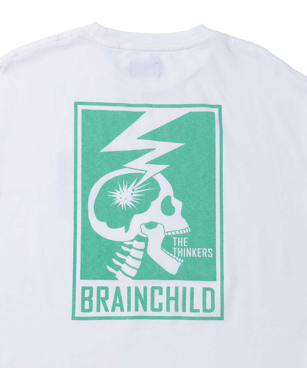 スカルロゴ バックプリントTシャツ