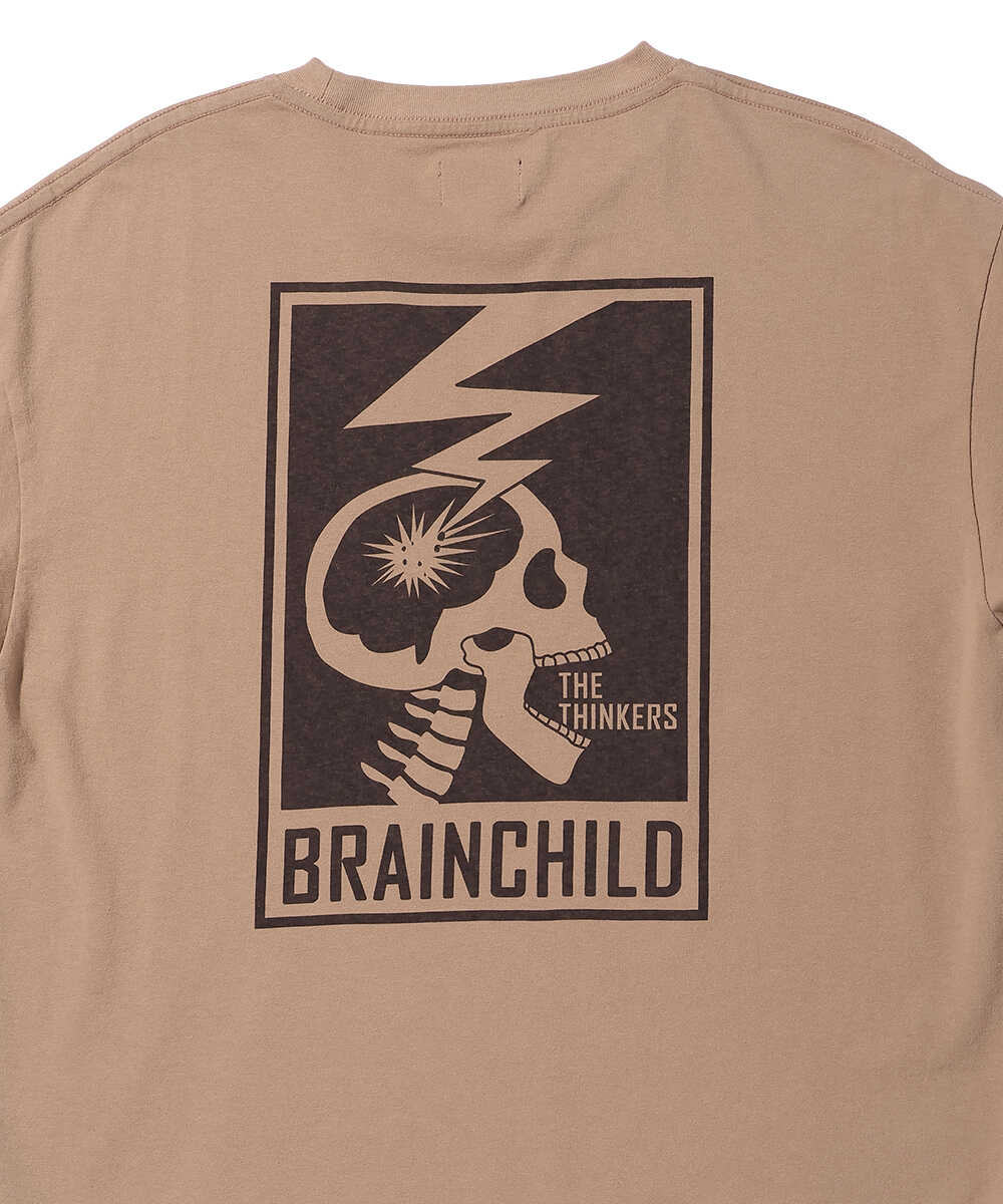 スカルロゴ バックプリントTシャツ