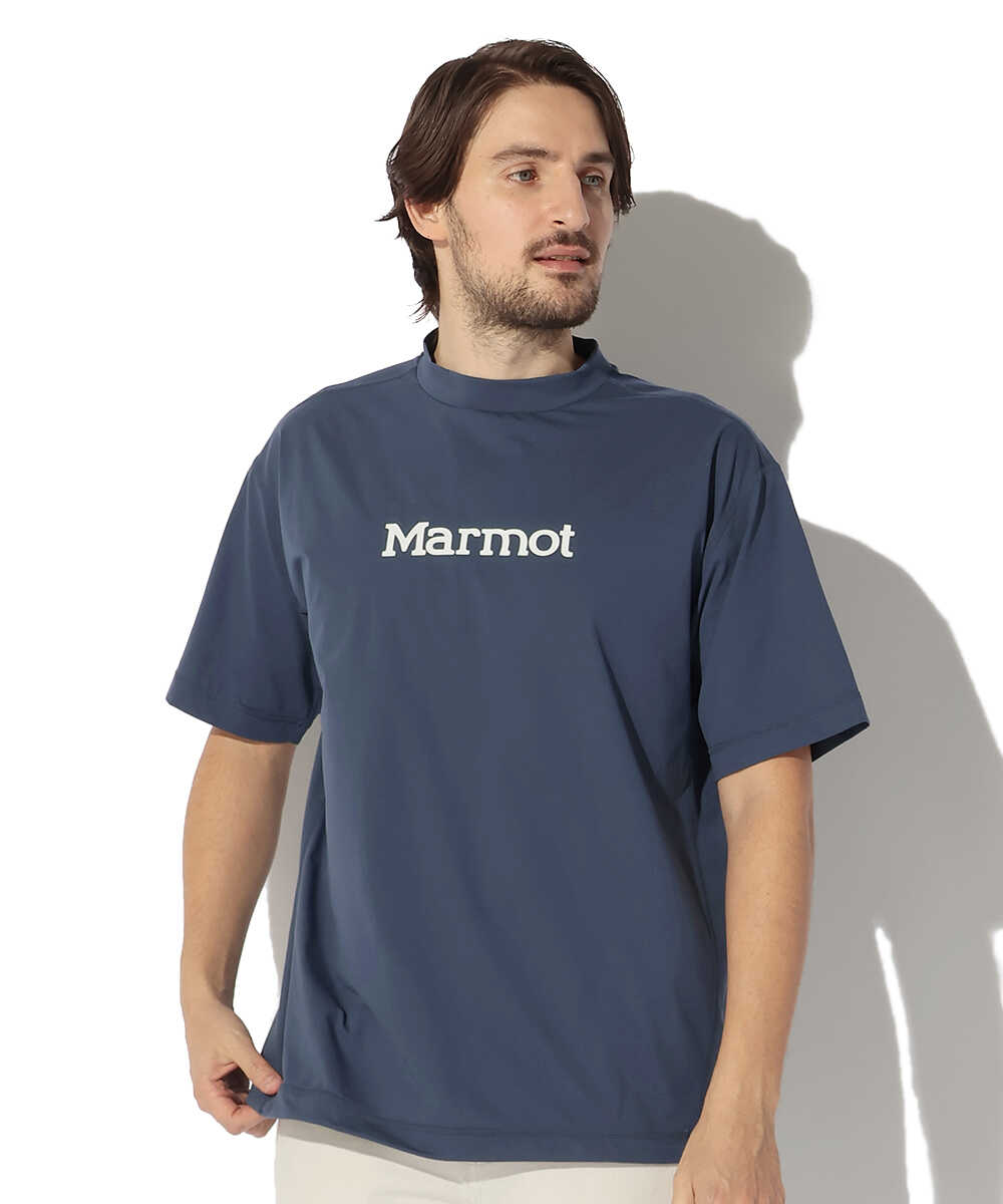 ロゴラッシュガード モックネックTシャツ