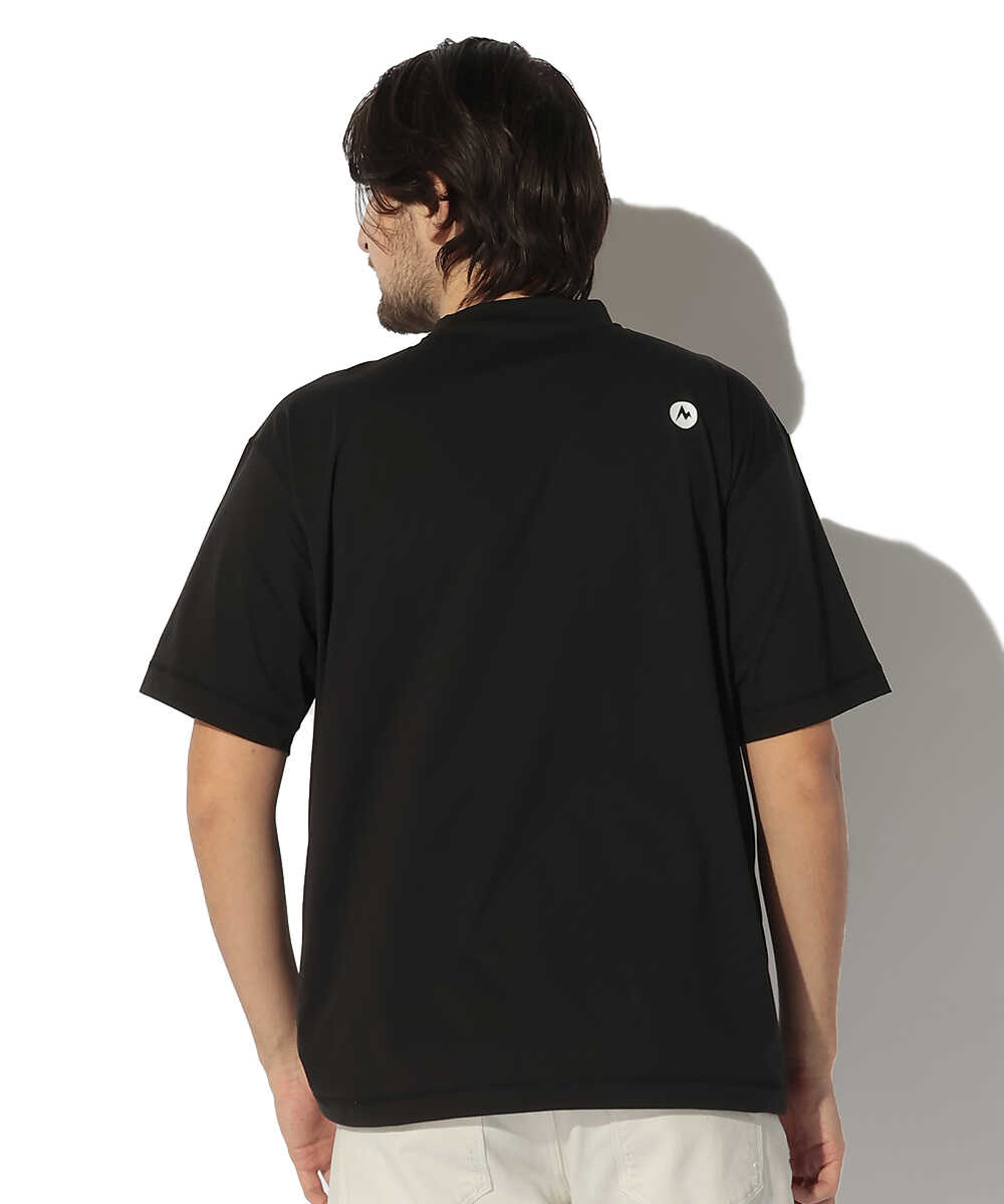 ロゴラッシュガード モックネックTシャツ