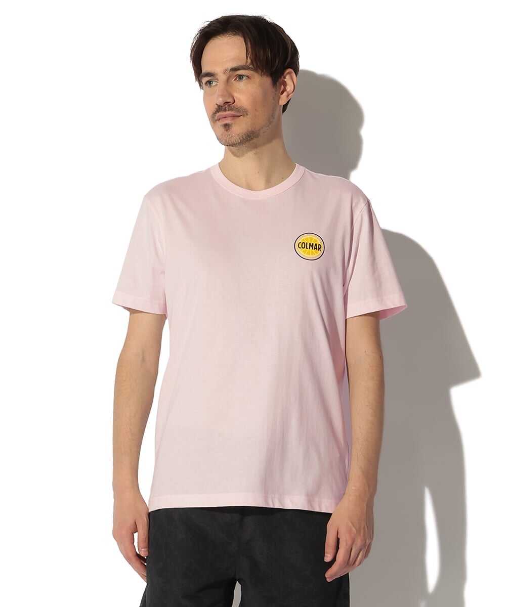 コットンジャージ レモンプリントTシャツ