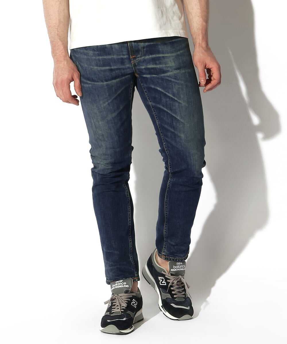 Lean Deans/リーンディーン スリムテイパード デニムパンツ