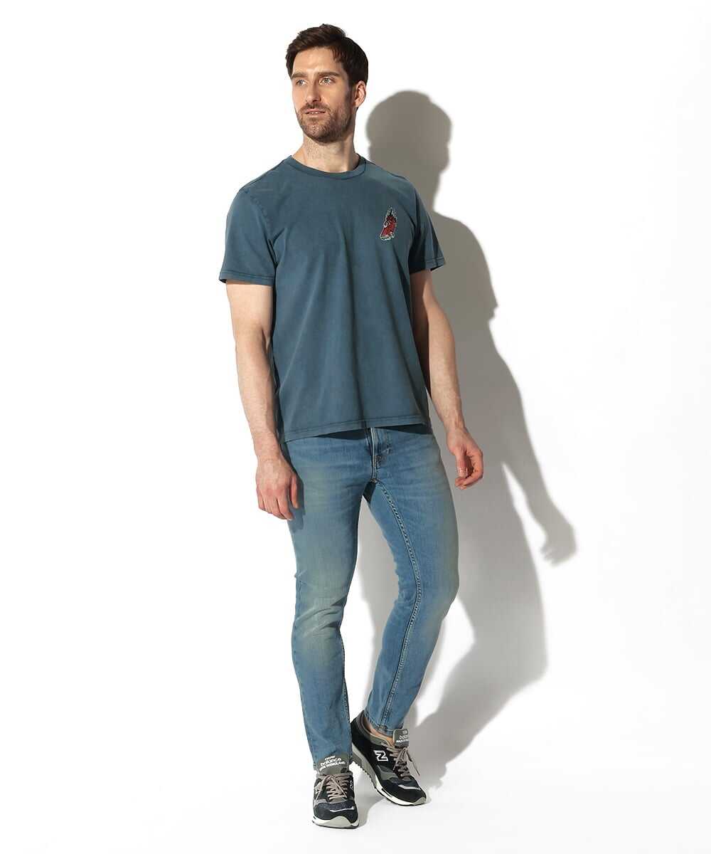 Lean Dean/リーンディーン スリムテイパード デニムパンツ