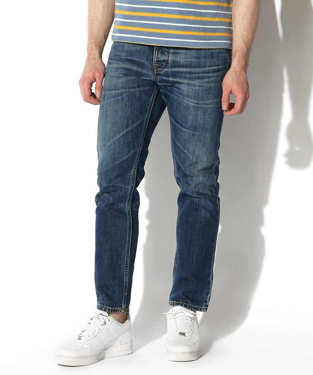 Steady Eddie II/ステディーエディツー レギュラーテイパード デニムパンツ