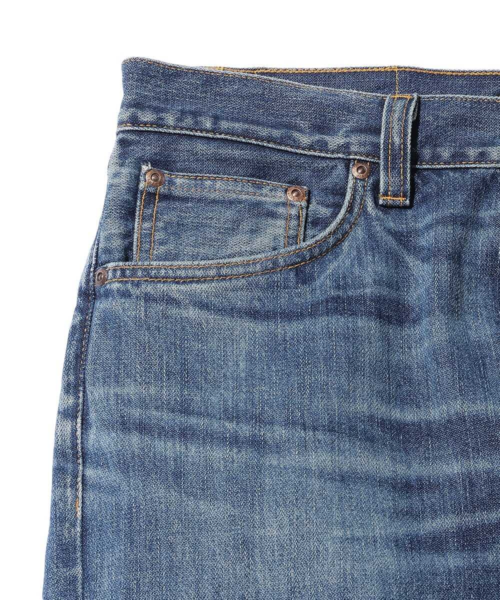 Steady Eddie II/ステディーエディツー レギュラーテイパード デニムパンツ