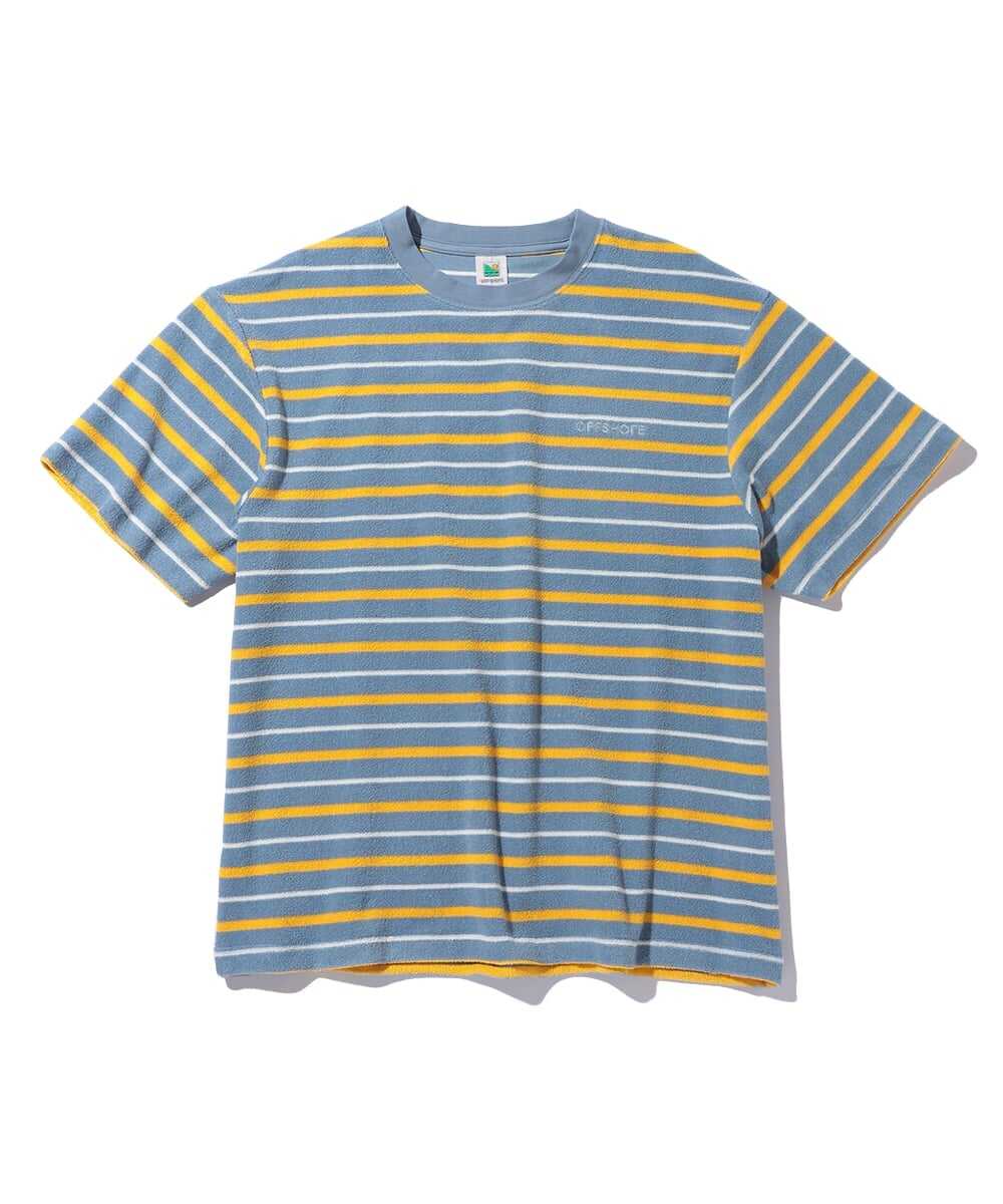 レトロボーダー パイルTシャツ