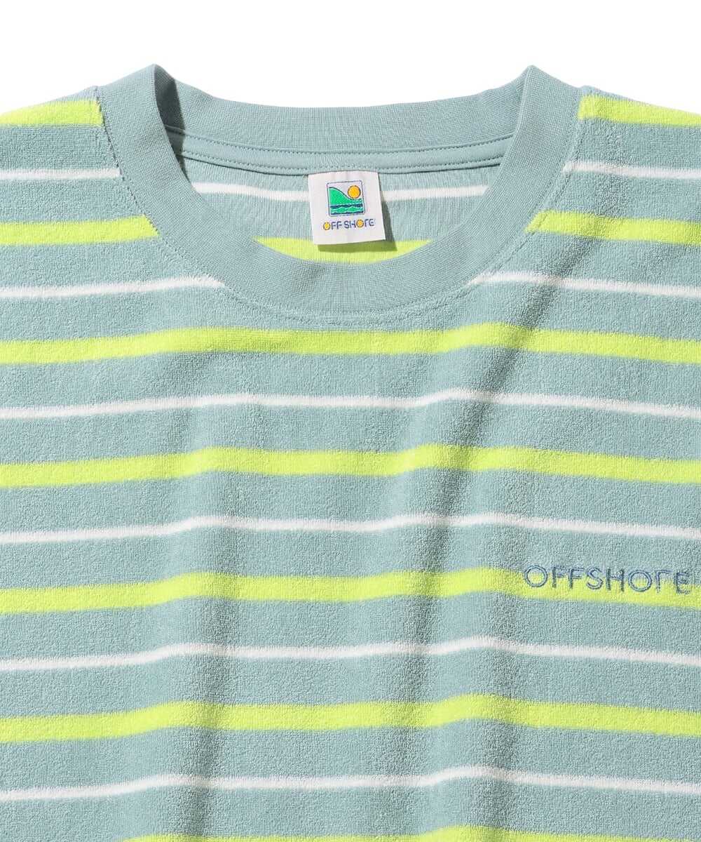 レトロボーダー パイルTシャツ