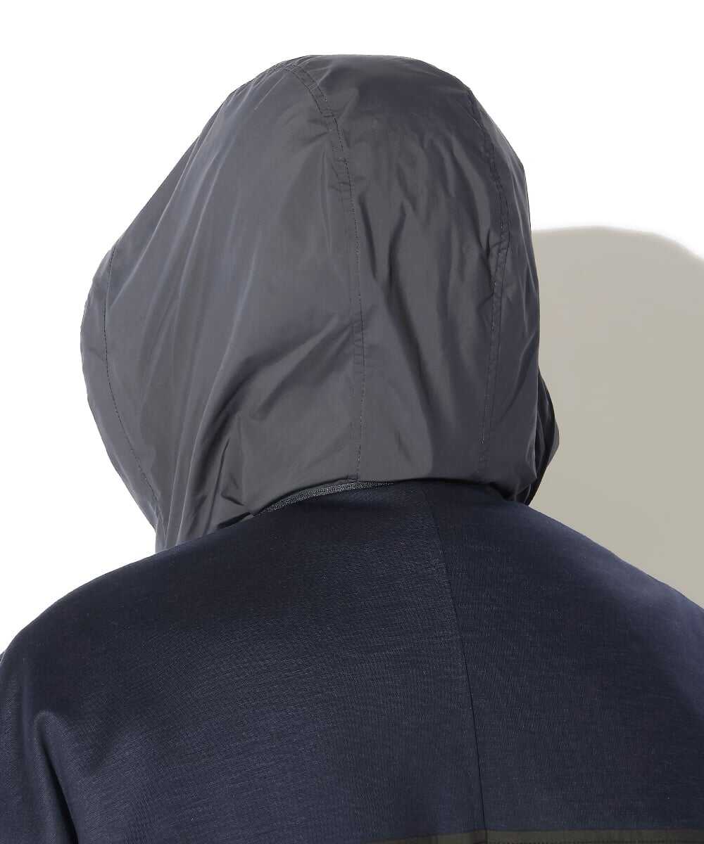 イタリア製切り替えスタンドカラーブルゾン