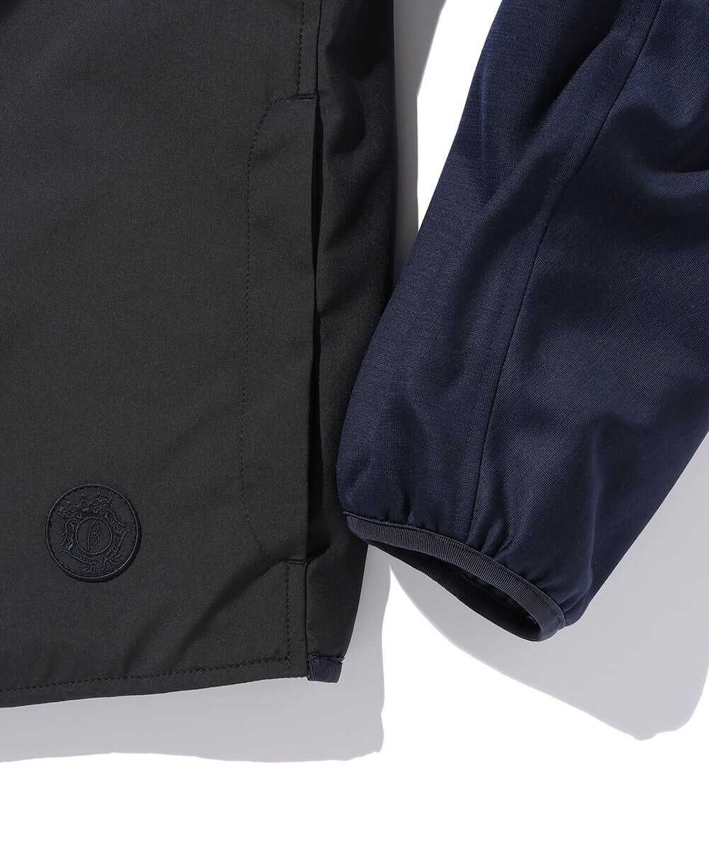 イタリア製切り替えスタンドカラーブルゾン