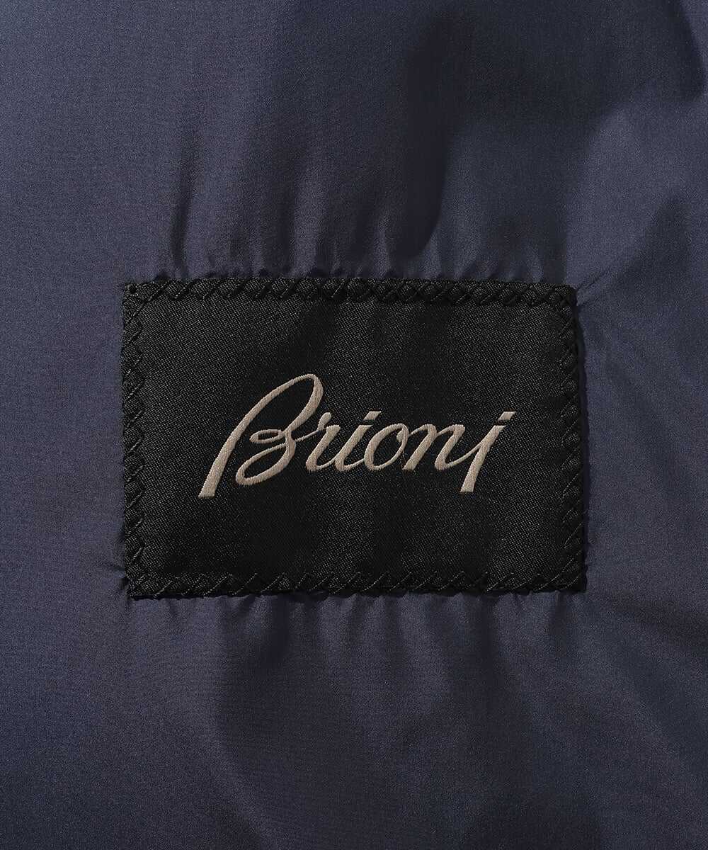 イタリア製切り替えスタンドカラーブルゾン