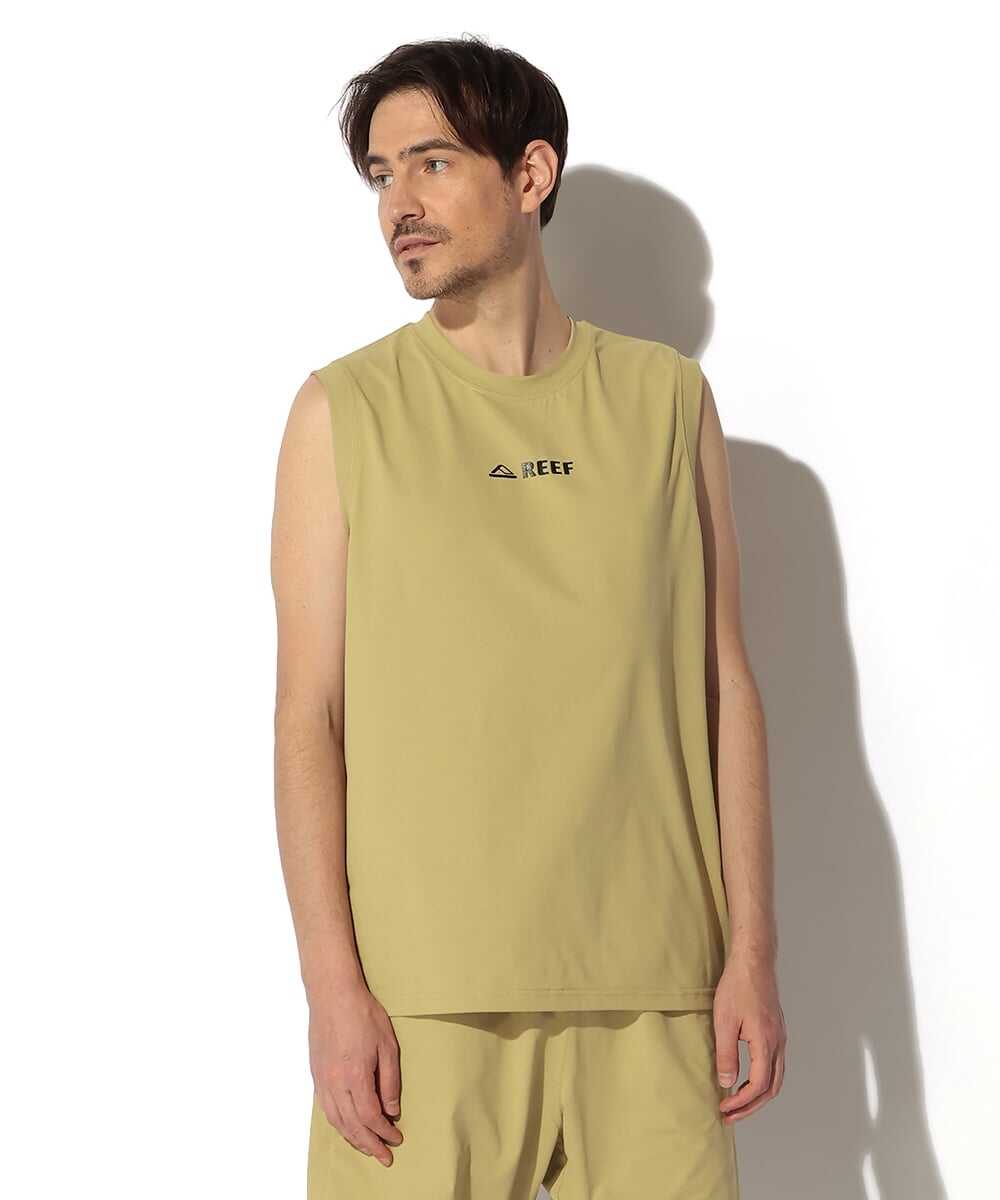 ワンポイントロゴ ラッシュタンクトップ