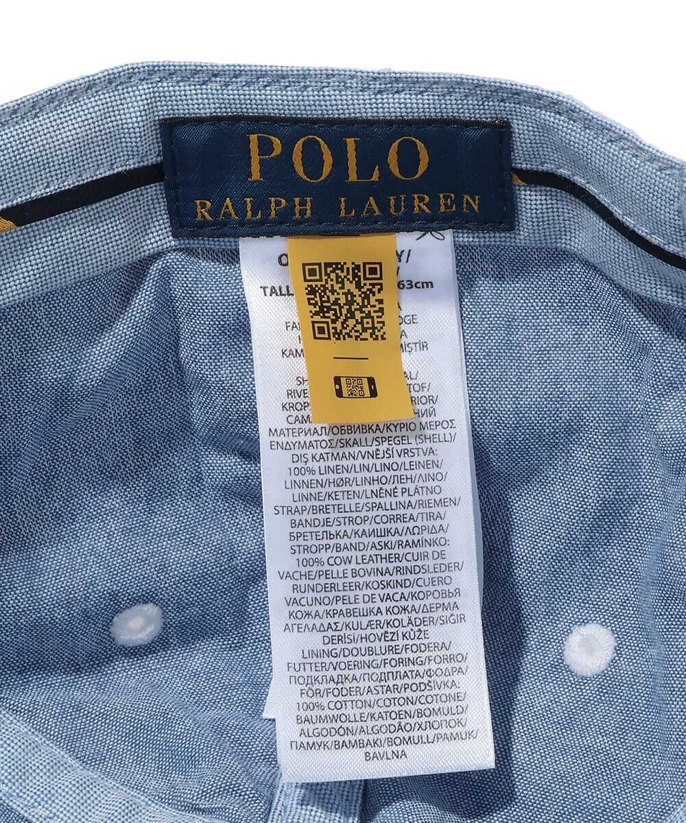 ポロポニー刺繍 リネンクラシック スポーツキャップ