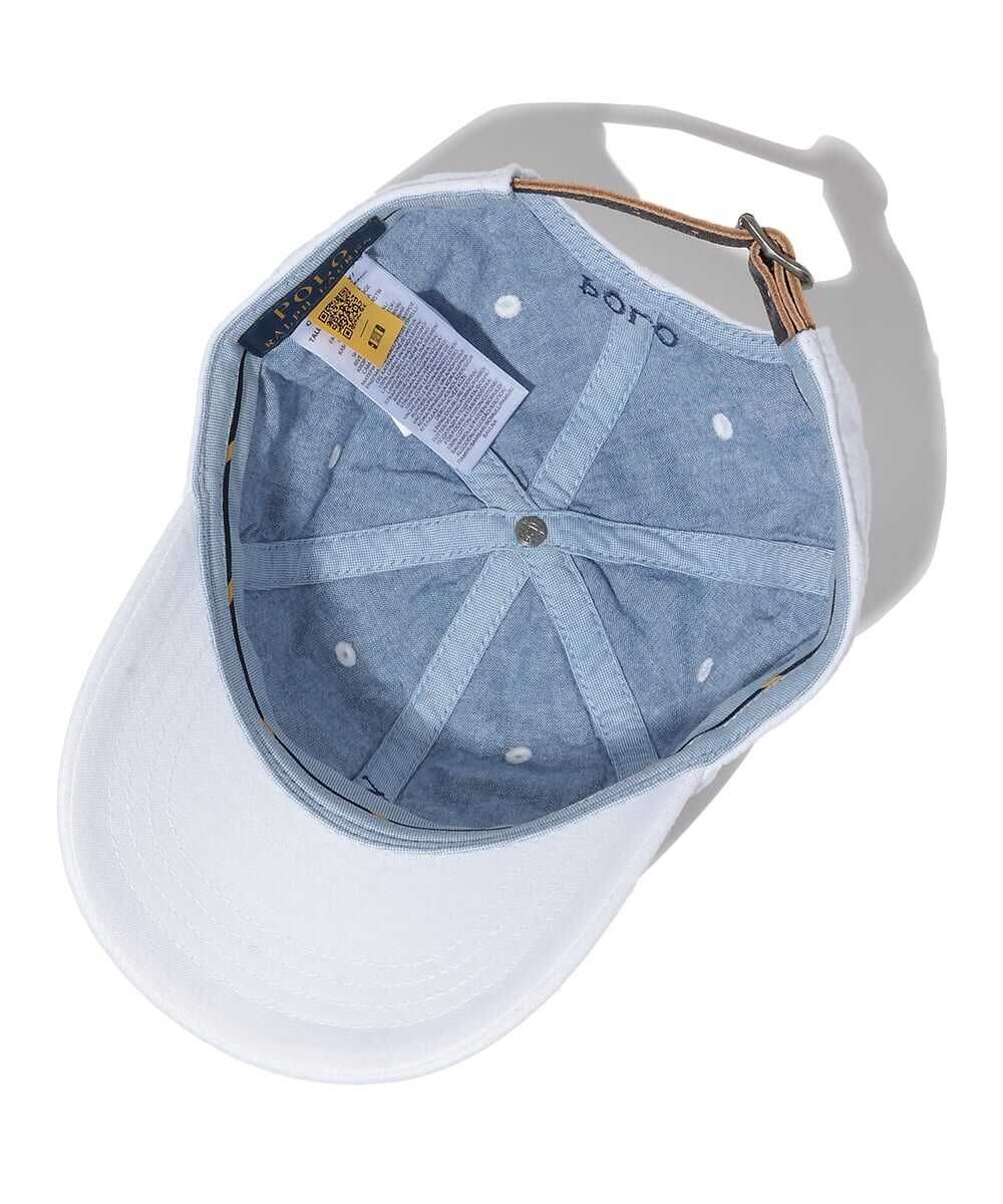 ポロポニー刺繍 リネンクラシック スポーツキャップ