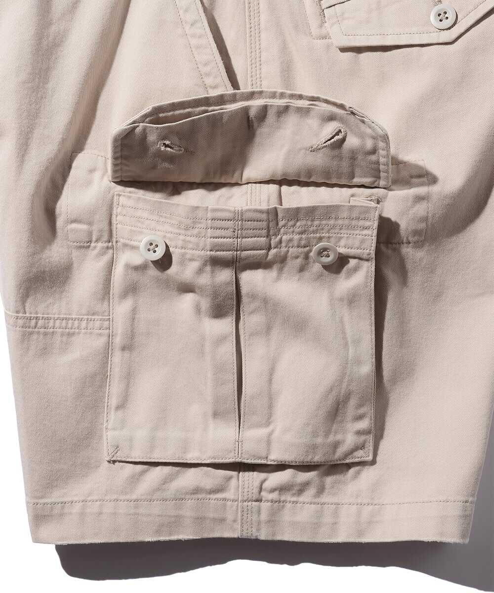 ツイルカーゴショーツ