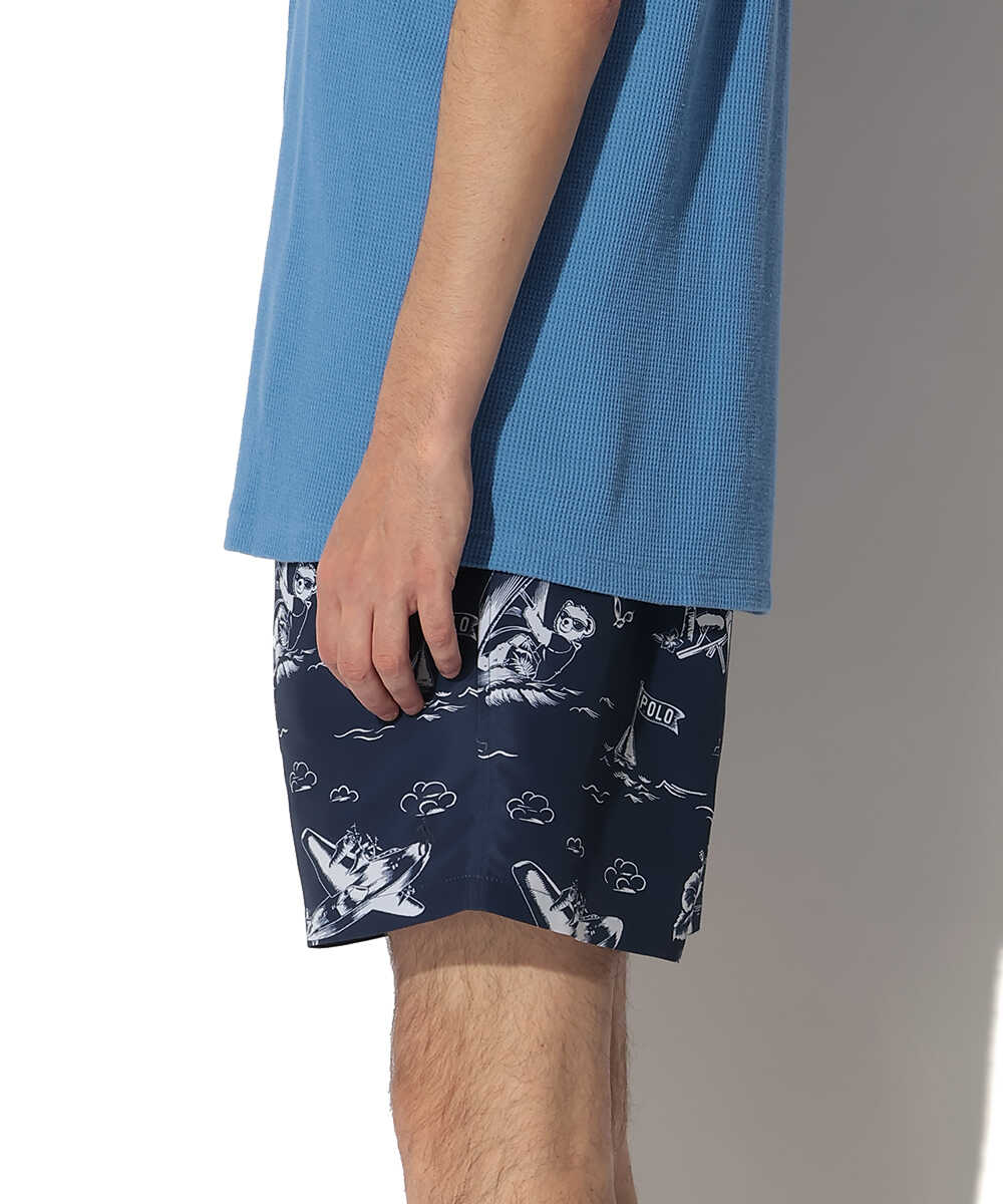 総柄トラベラースイムショーツ