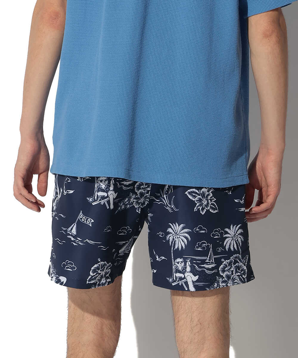 総柄トラベラースイムショーツ