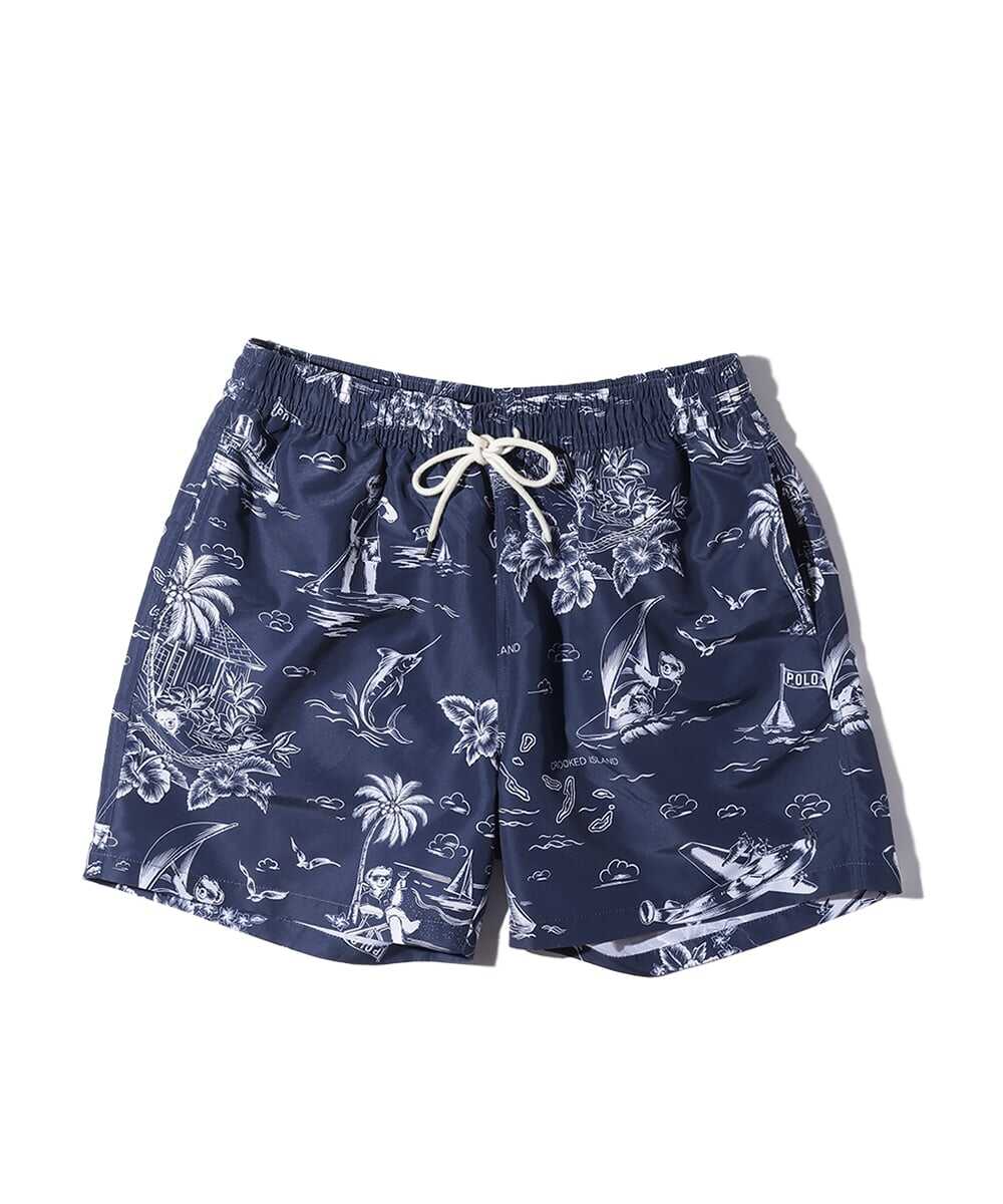 総柄トラベラースイムショーツ