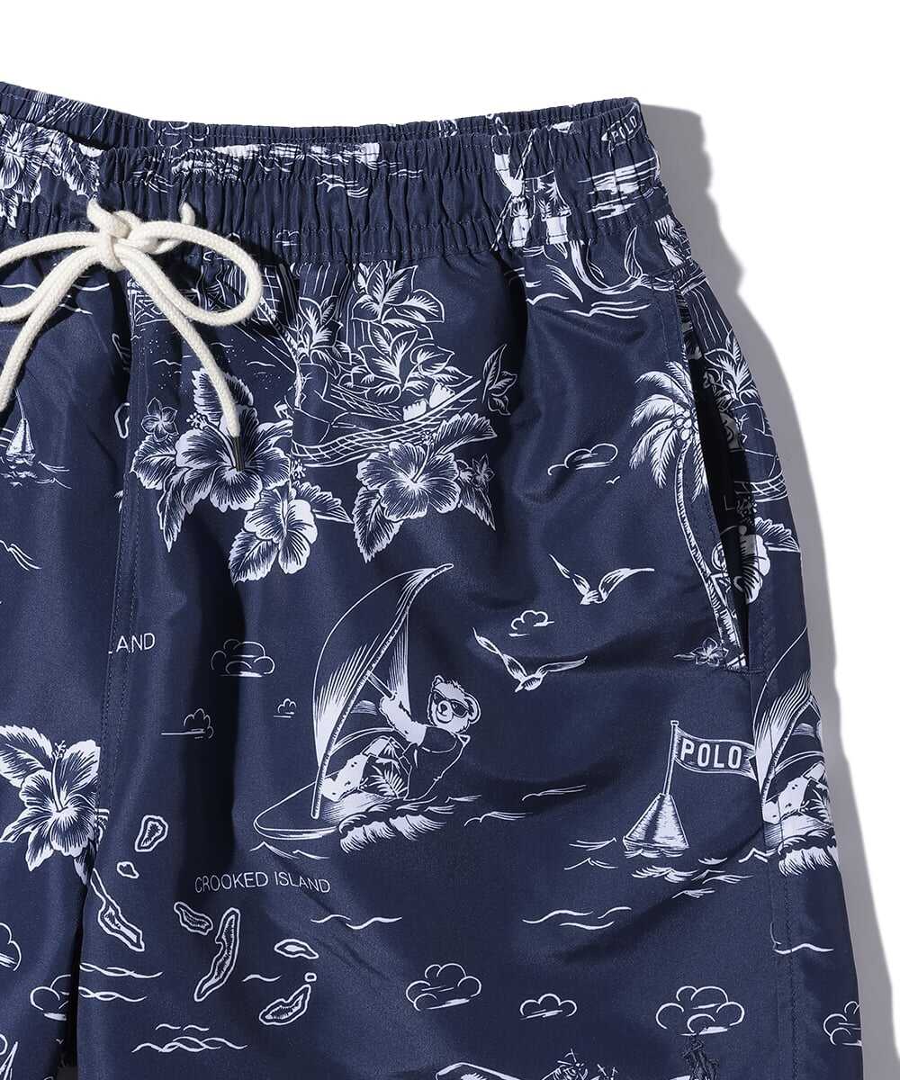 総柄トラベラースイムショーツ