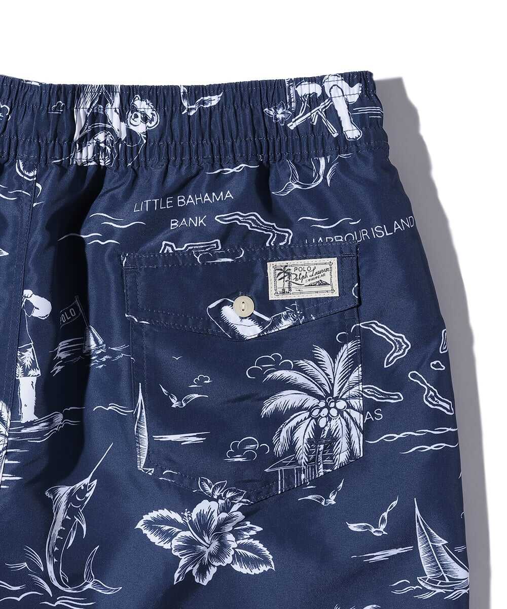 総柄トラベラースイムショーツ