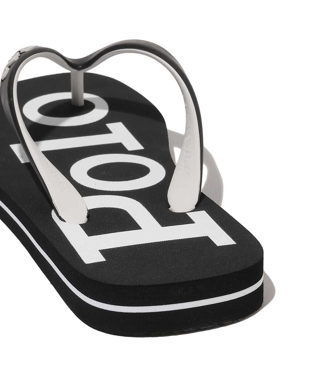 ロゴプリント ビーチサンダル
