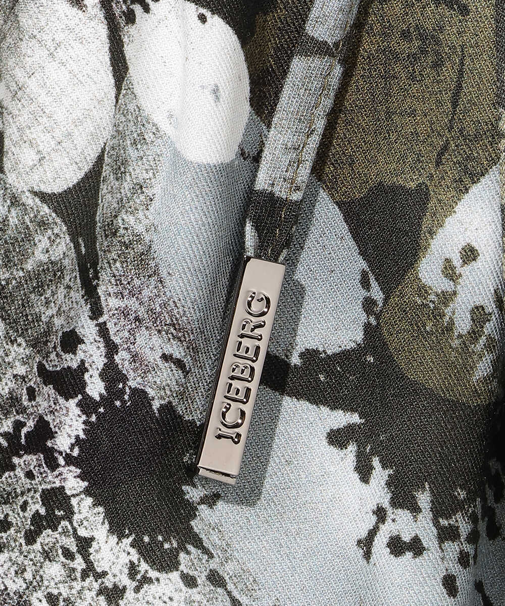 フラワー総柄プリントショーツ