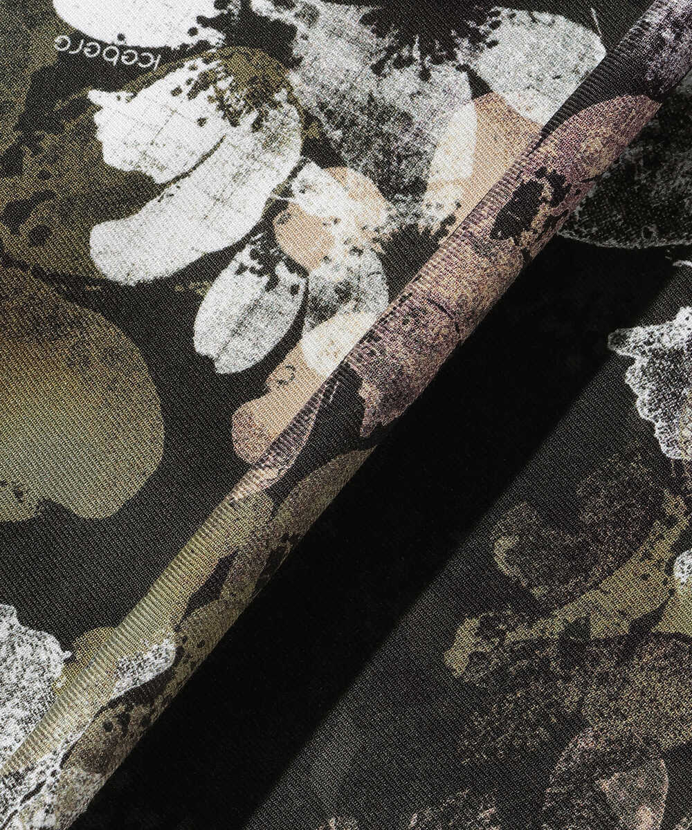 フラワー総柄プリントショーツ