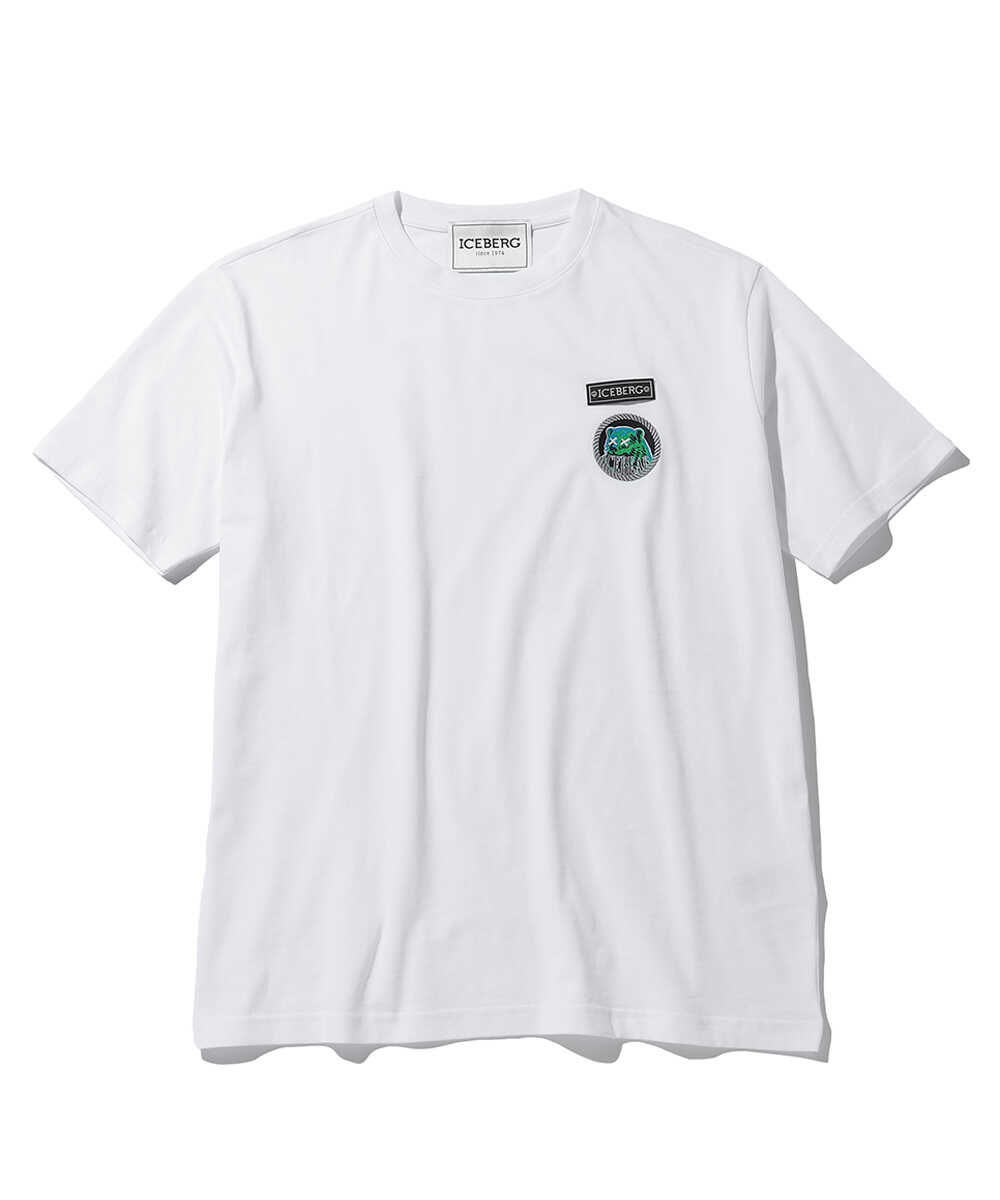 イタリア製 胸パッチTシャツ