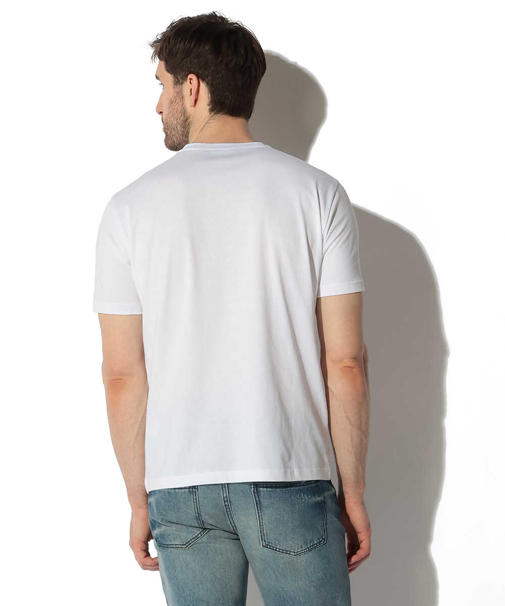 イタリア製 胸パッチTシャツ