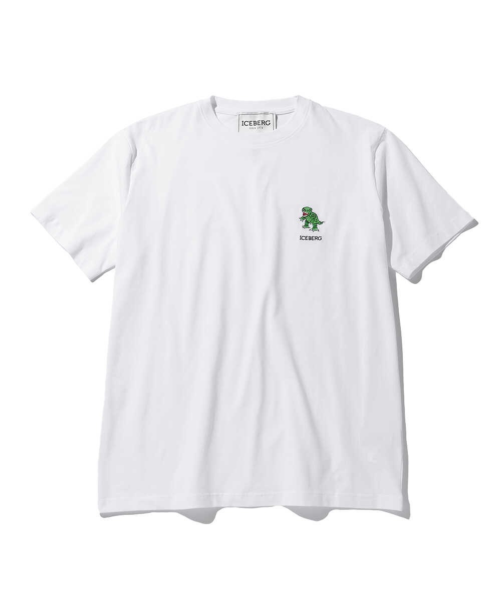 恐竜パッチTシャツ