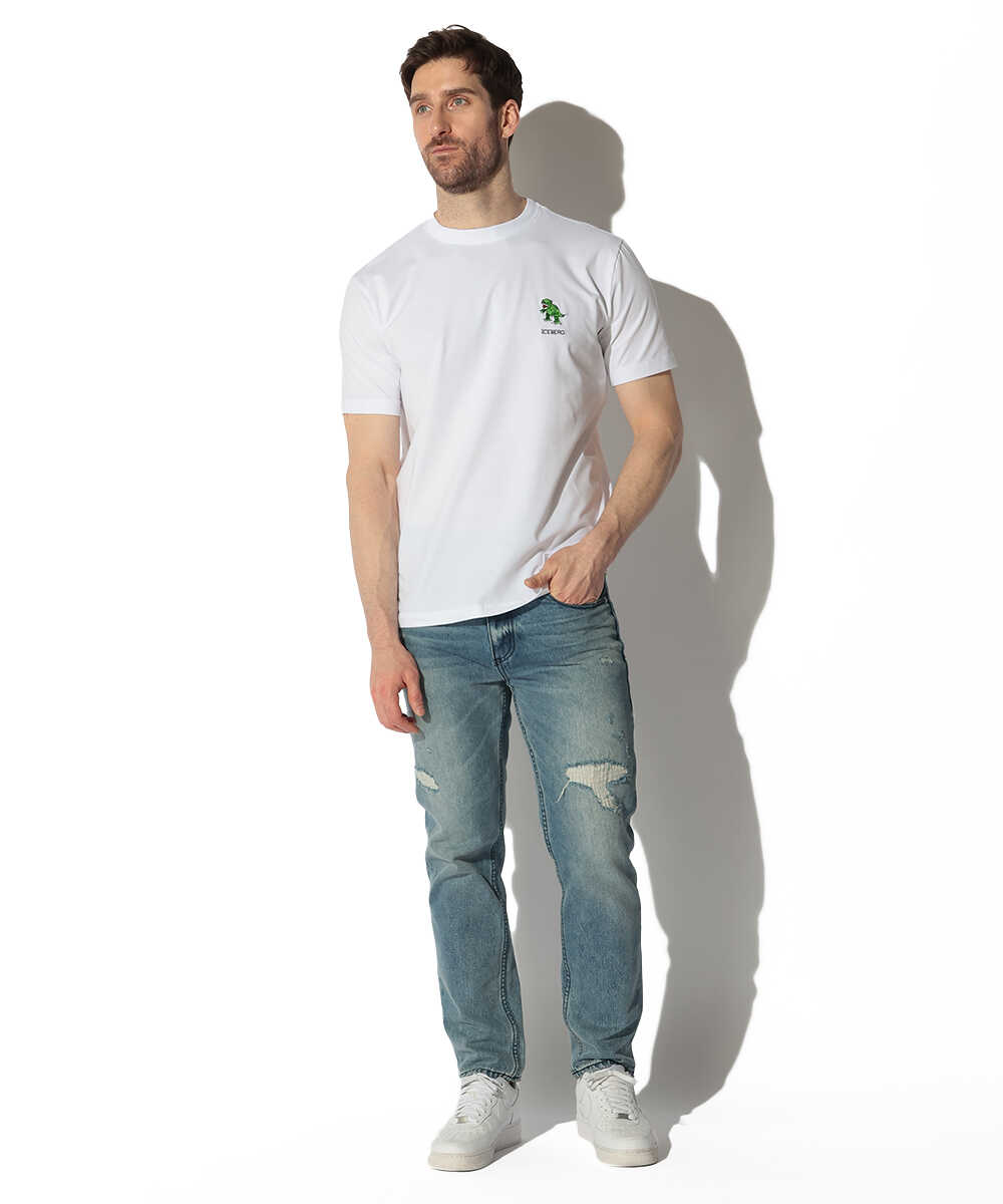 恐竜パッチTシャツ