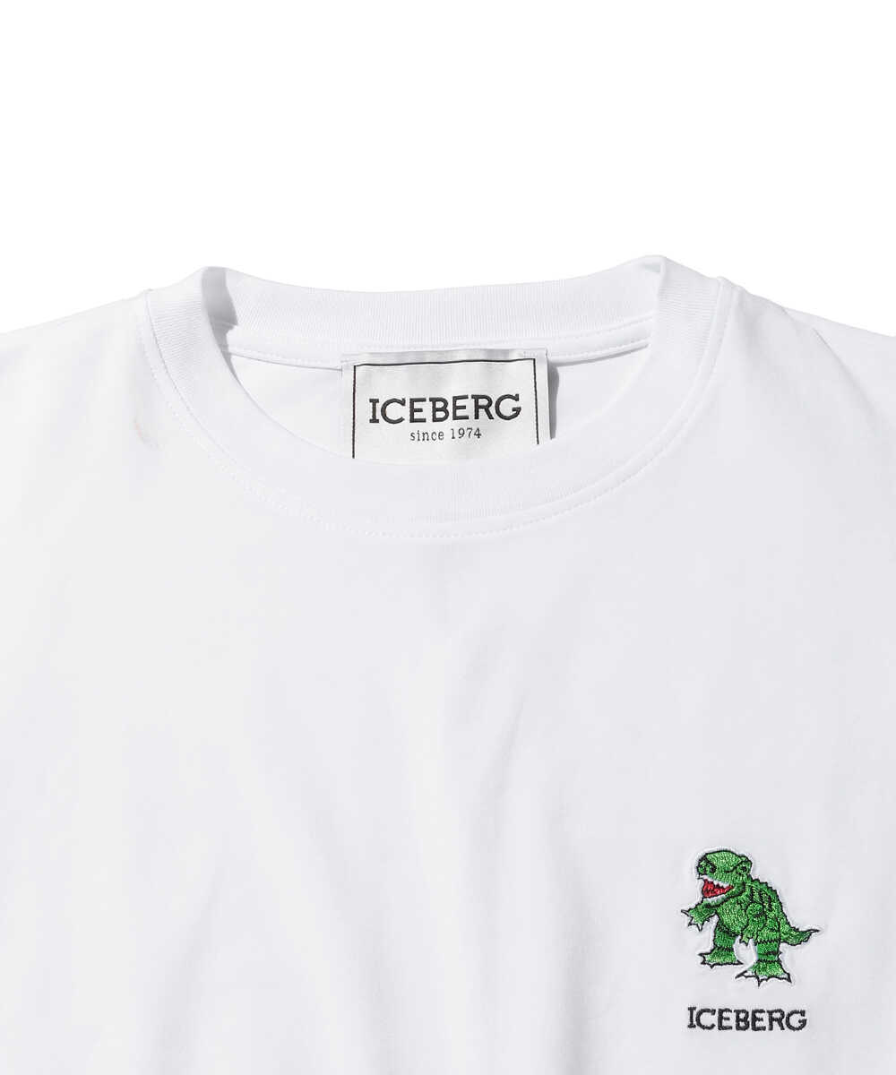 恐竜パッチTシャツ