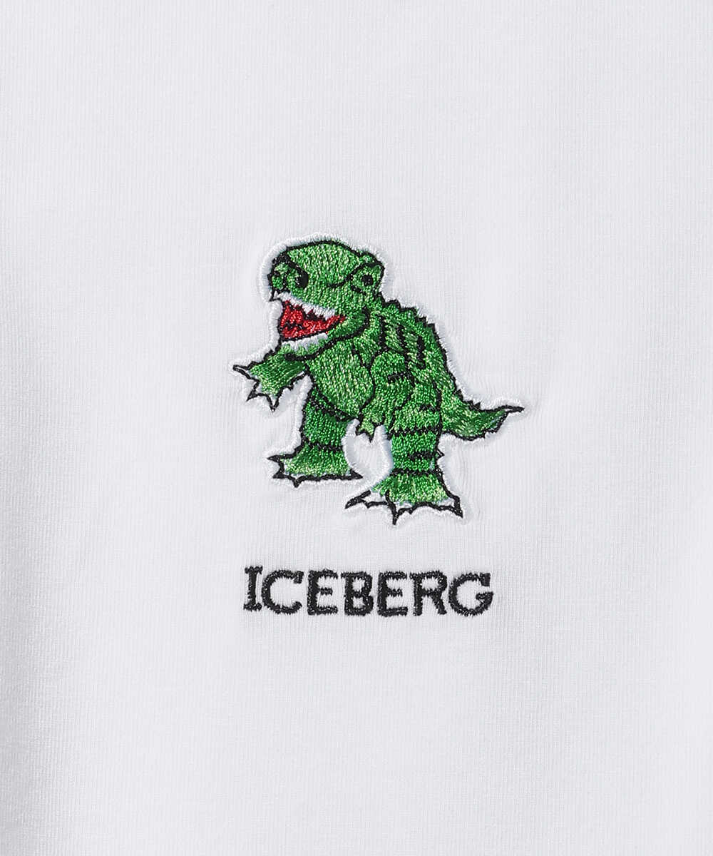 恐竜パッチTシャツ