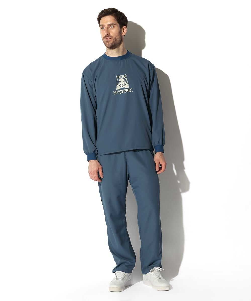 モチーフロゴ ナイロン トラックパンツ