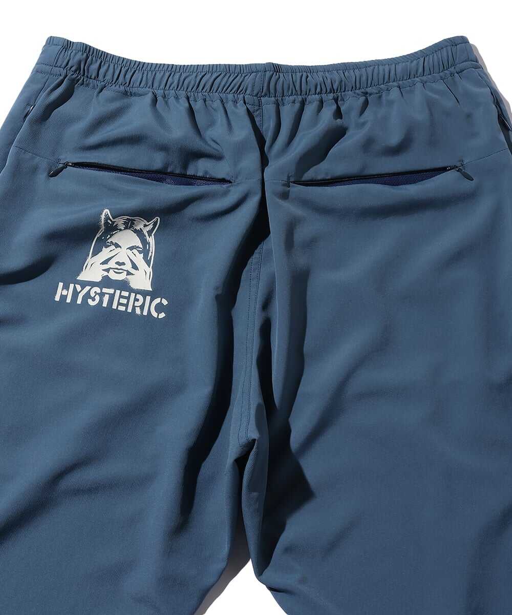 モチーフロゴ ナイロン トラックパンツ