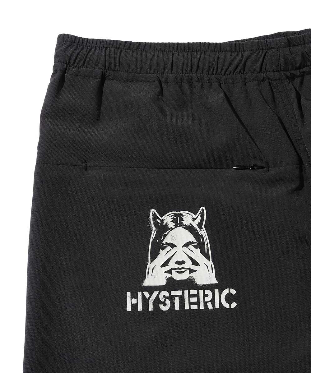 モチーフロゴ ナイロン トラックパンツ