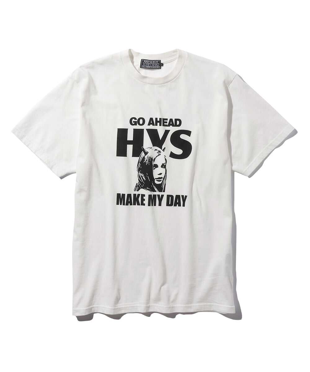 MAKE MY DAY/メイク マイ デイ プリントTシャツ
