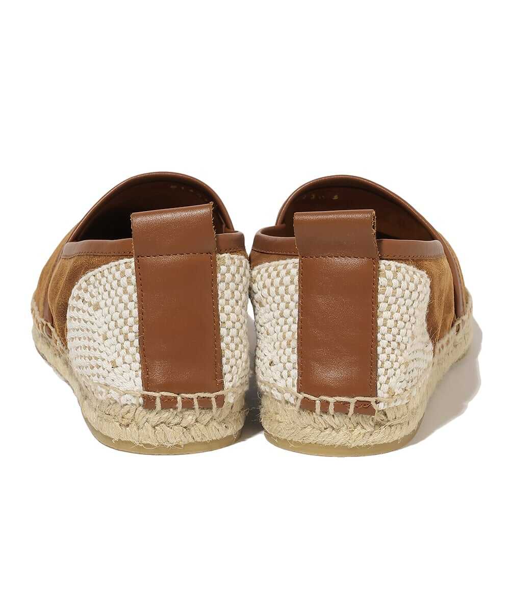 スウェード×ファブリック エスパドリーユ