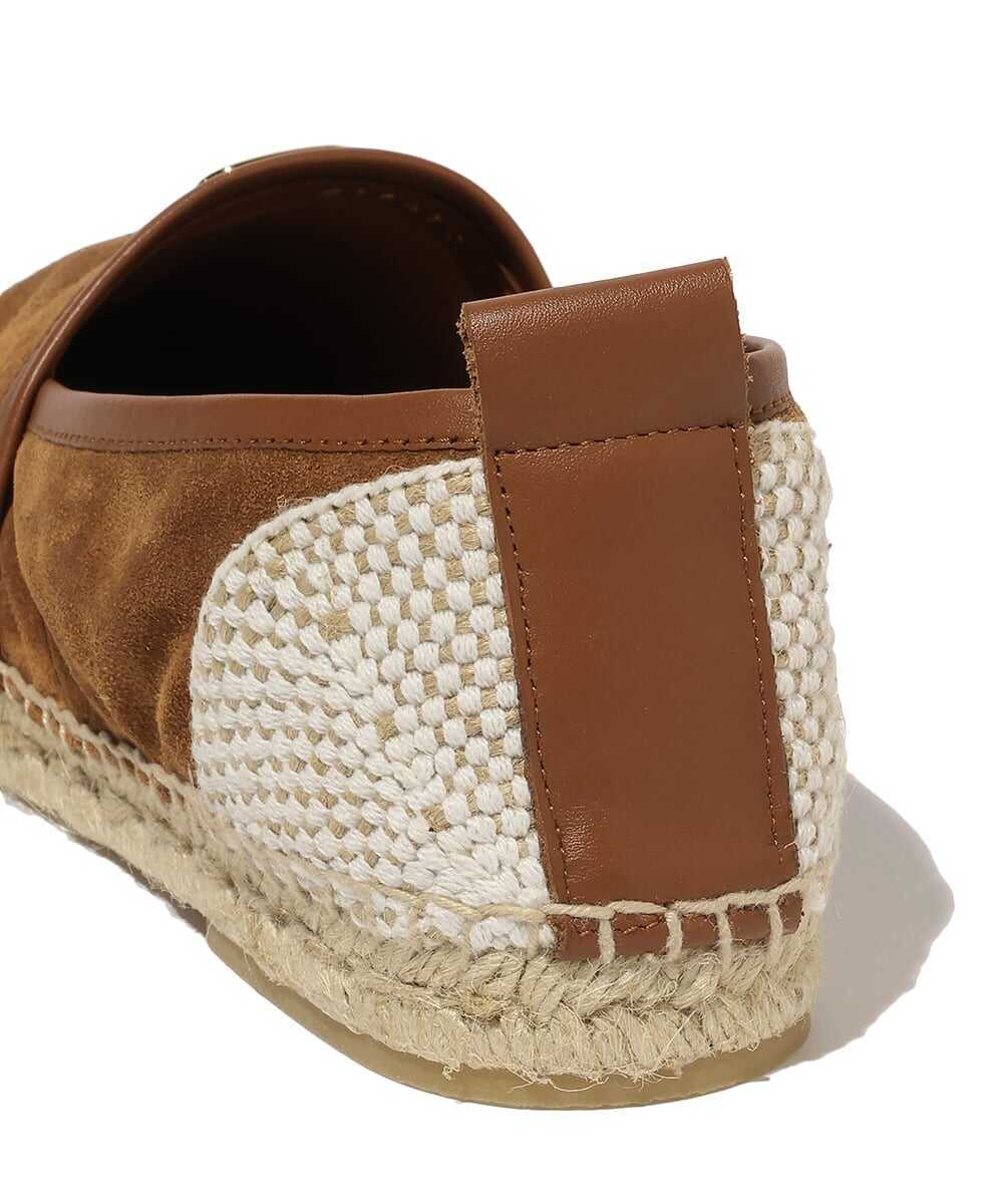 スウェード×ファブリック エスパドリーユ