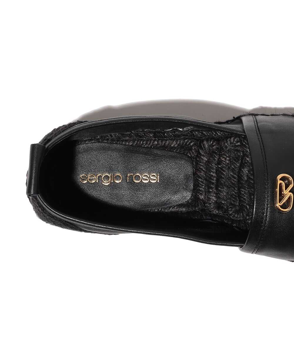 カーフレザー×ファブリック エスパドリーユ