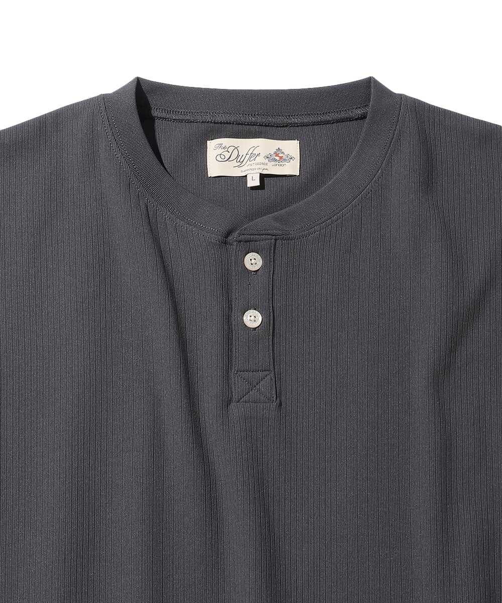 エアフレックス ヘンリーネックTシャツ