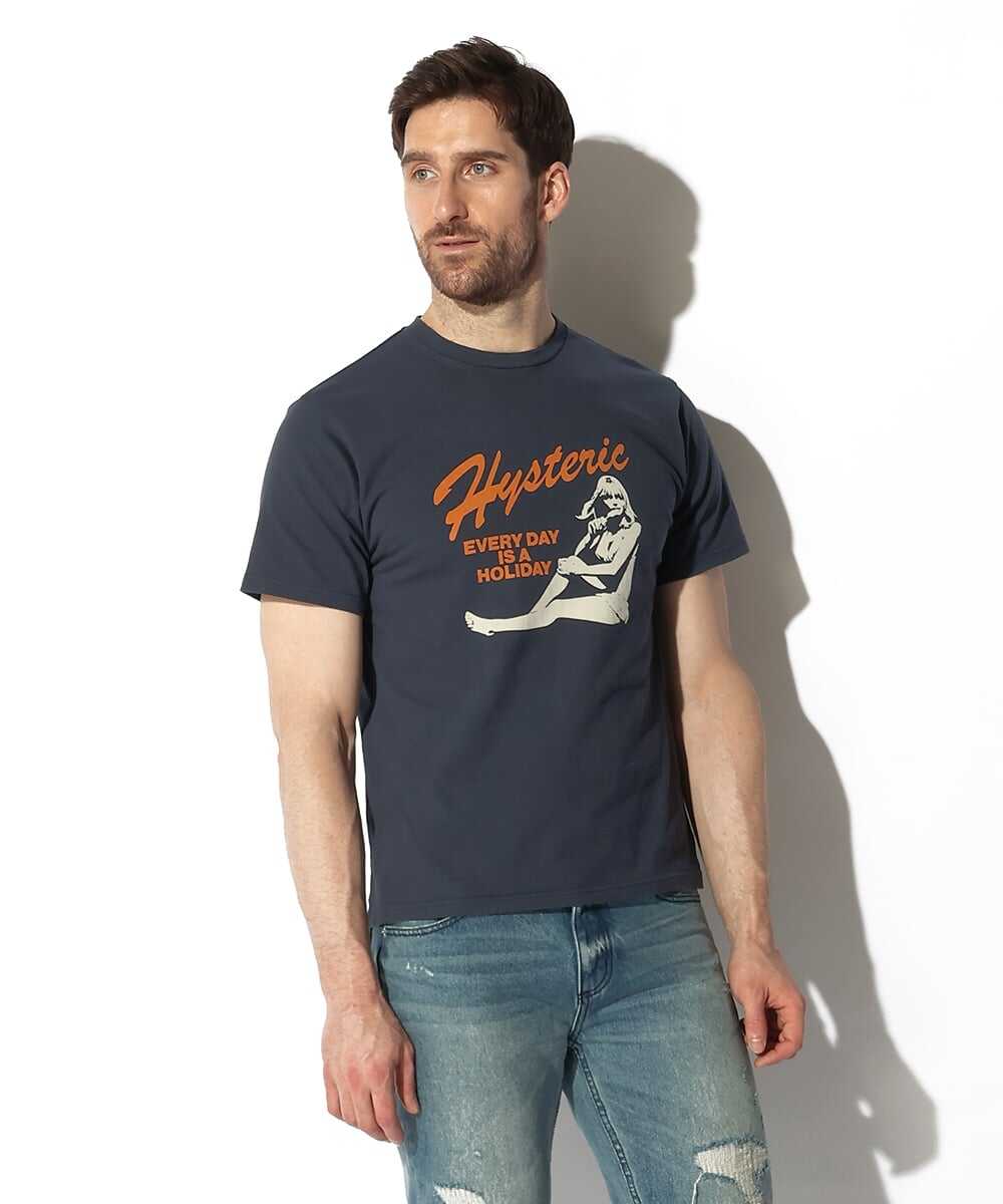 EVERY DAY HOLIDAY/エブリディ ホリディ プリントTシャツ