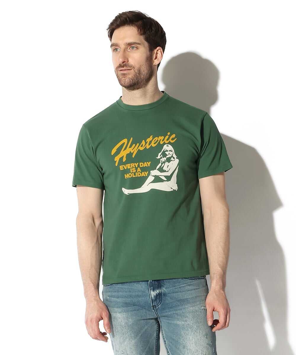 EVERY DAY HOLIDAY/エブリディ ホリディ プリントTシャツ