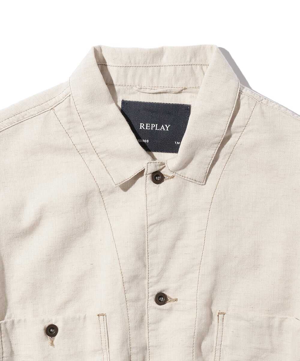 デニムオーバーシャツ