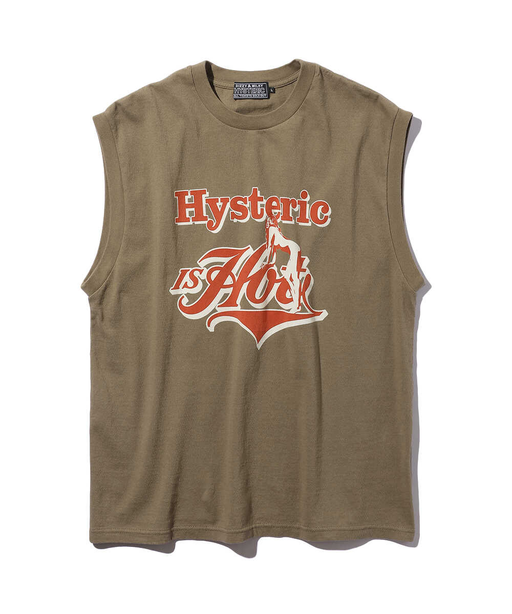 HYSTERIC IS HOT/ヒステリック イズ ホット ノースリーブ