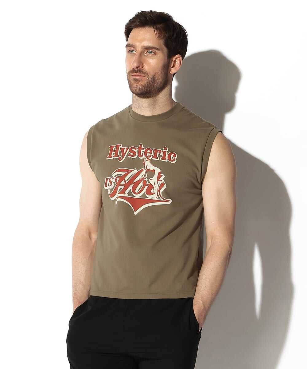 HYSTERIC IS HOT/ヒステリック イズ ホット ノースリーブ