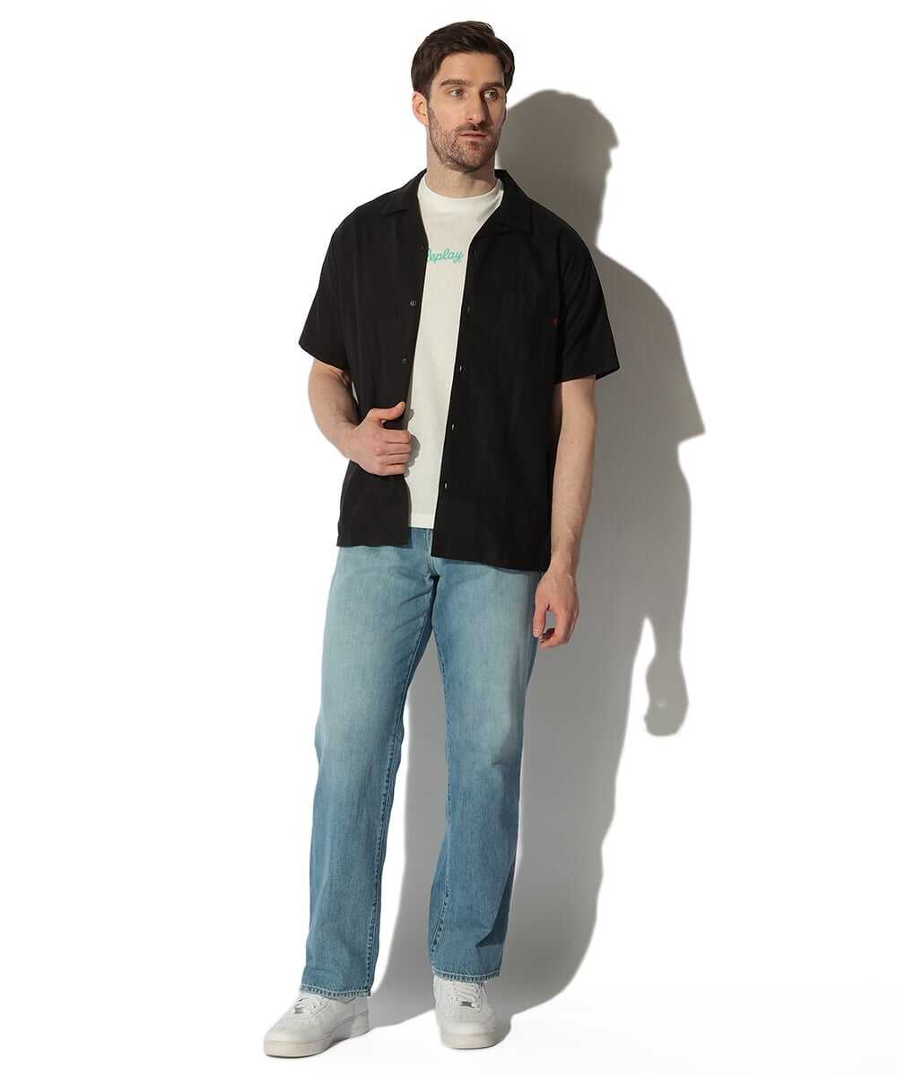 リネンコットン リラックス フィットシャツ