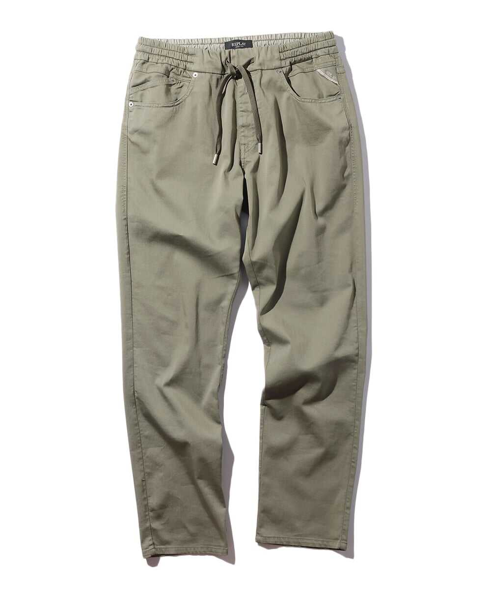 LANNY/ラニー リラックス テイパード タッチブルデニムパンツ