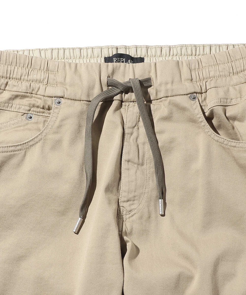 LANNY/ラニー リラックス テイパード タッチブルデニムパンツ