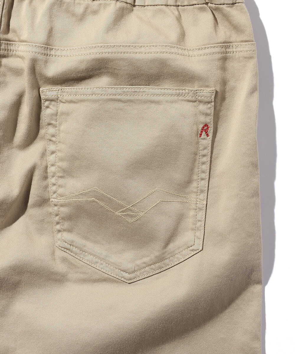 LANNY/ラニー リラックス テイパード タッチブルデニムパンツ