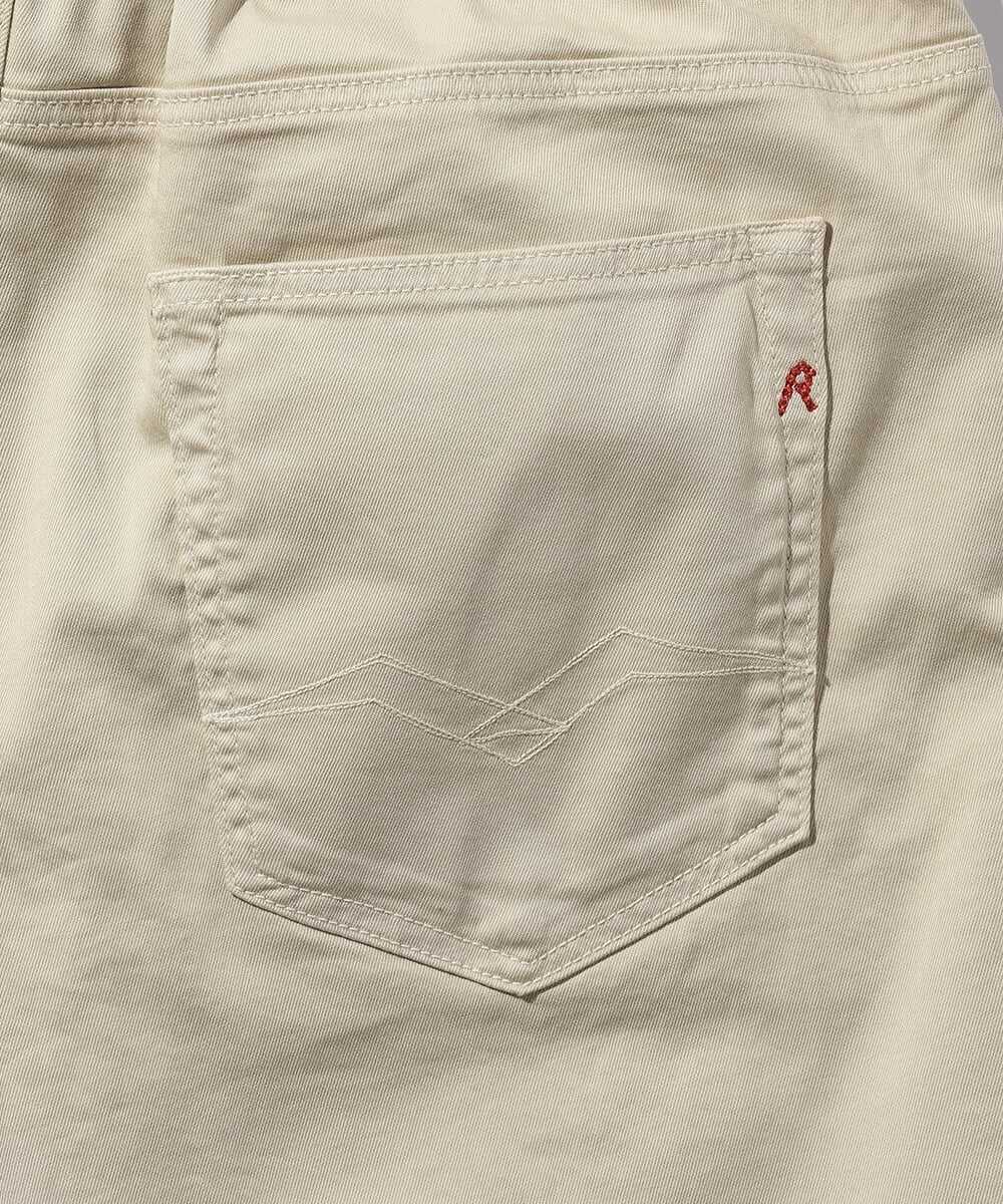 LANNY/ラニー リラックス テイパード タッチブルデニムパンツ